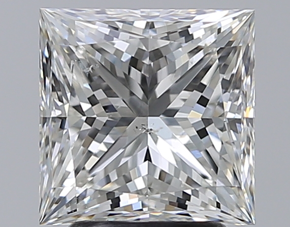 3.01 CaratH-SI1 - Cut Princess Diamond