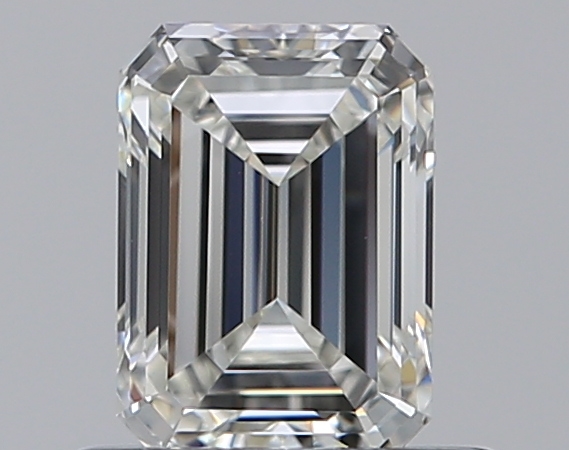 0.59 CaratH-VVS1 - Cut Emerald Diamond