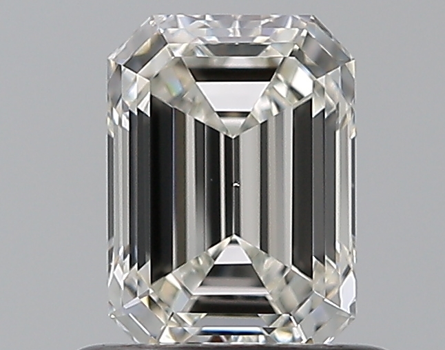 0.72 CaratH-VS1 - Cut Emerald Diamond