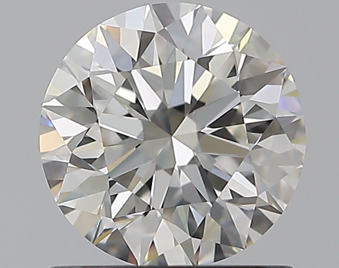 1 CaratH-VVS1 EX Cut Round Diamond