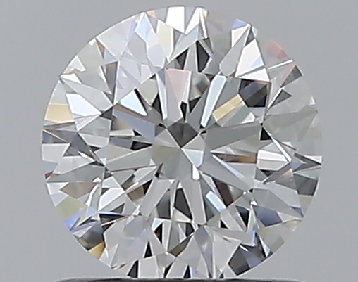 0.81 CaratF-VVS2 EX Cut Round Diamond
