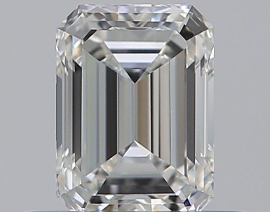 0.43 CaratH-VVS2 - Cut Emerald Diamond