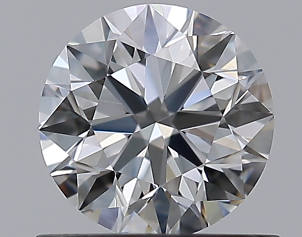 0.72 CaratD-VVS1 EX Cut Round Diamond