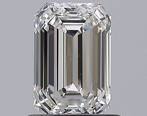 0.9 CaratH-VS2 - Cut Emerald Diamond