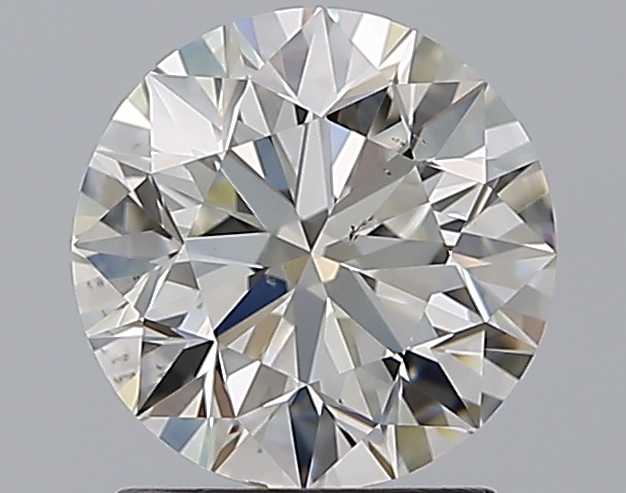 1.7 CaratK-SI1 EX Cut Round Diamond