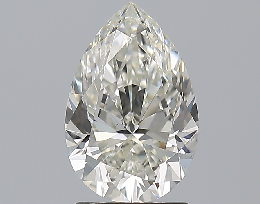 2.01 CaratJ-VS2 - Cut Pear Diamond