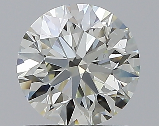 0.81 CaratL-VS2 EX Cut Round Diamond