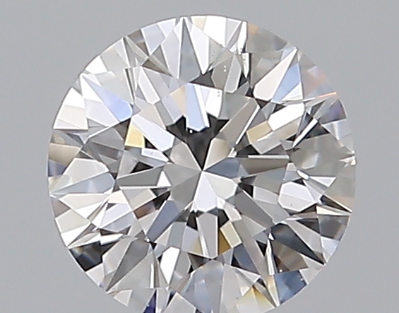 0.9 CaratD-VS2 EX Cut Round Diamond
