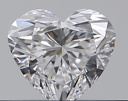 0.33 CaratD-VVS2 - Cut Heart Diamond