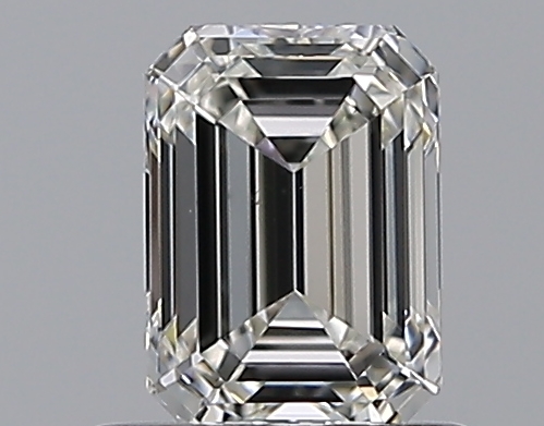 0.72 CaratH-VS1 - Cut Emerald Diamond
