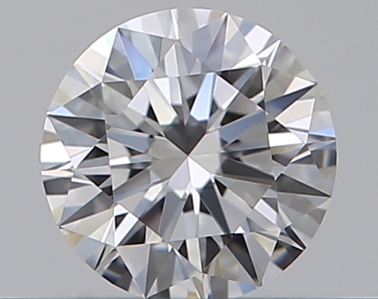 0.33 CaratD-VVS1 EX Cut Round Diamond