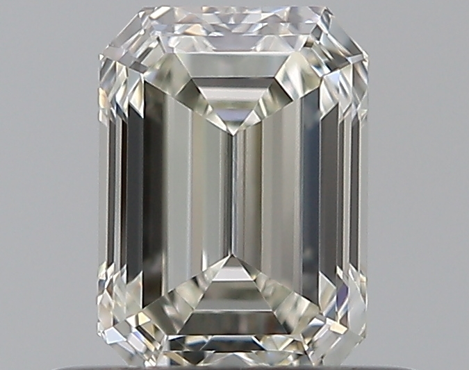 0.52 CaratJ-VS1 - Cut Emerald Diamond