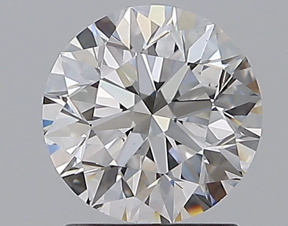 1.29 CaratE-VS1 EX Cut Round Diamond