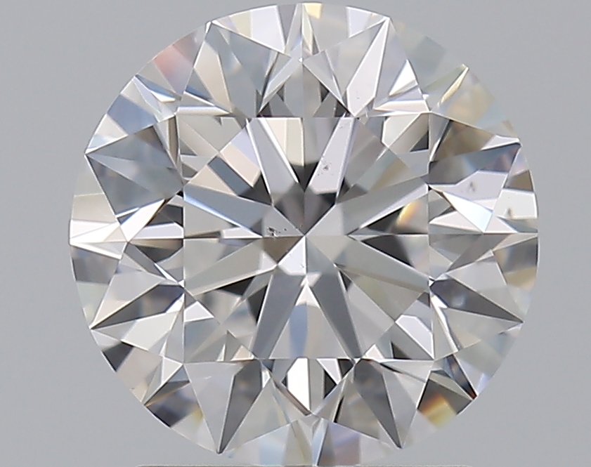 2 CaratD-VS2 EX Cut Round Diamond