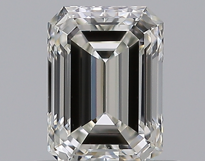 0.59 CaratI-VS1 - Cut Emerald Diamond