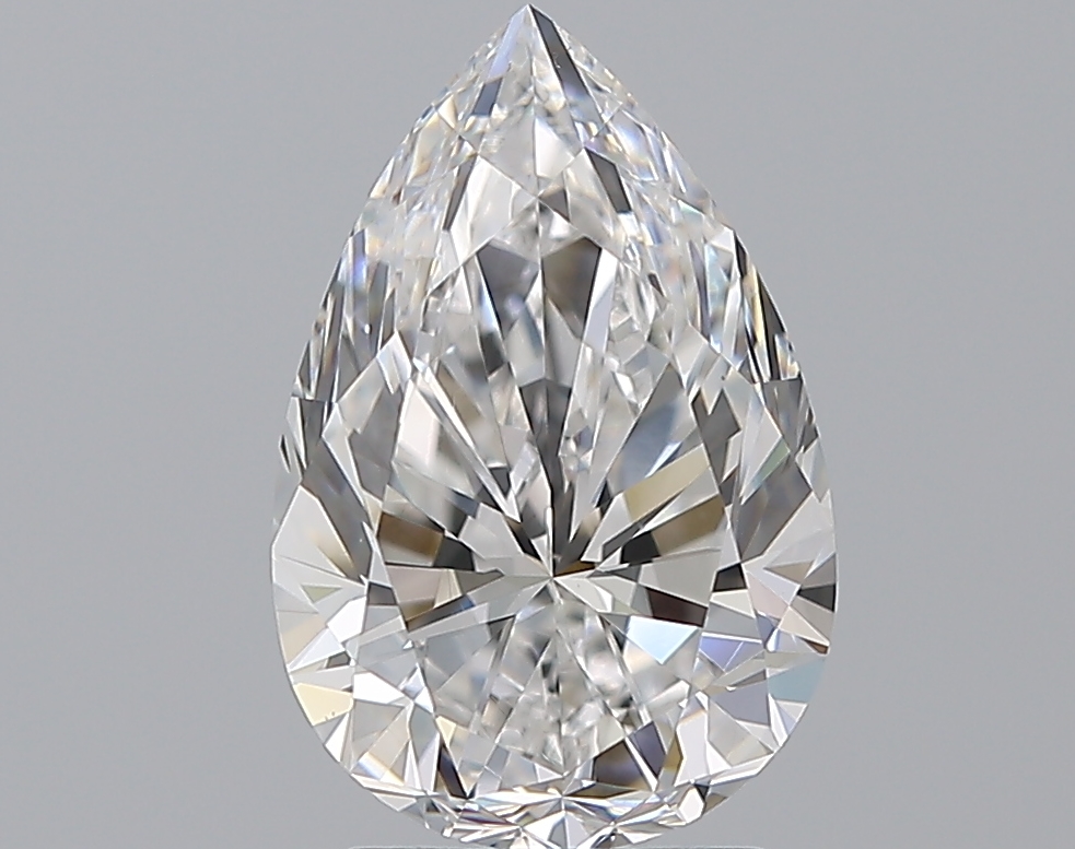 3 CaratD-VS1 - Cut Pear Diamond