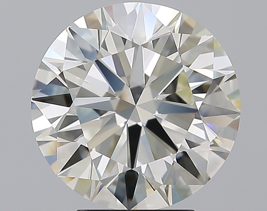 4.15 CaratL-VVS2 EX Cut Round Diamond