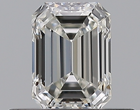 0.43 CaratH-VVS1 - Cut Emerald Diamond