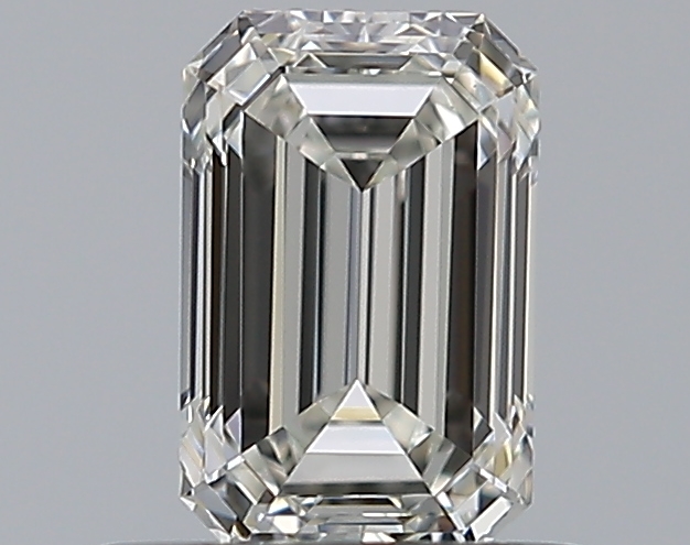 0.51 CaratI-VS1 - Cut Emerald Diamond