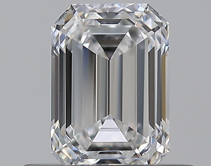 0.53 CaratE-VS1 - Cut Emerald Diamond