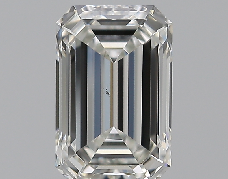 0.65 CaratI-VS2 - Cut Emerald Diamond