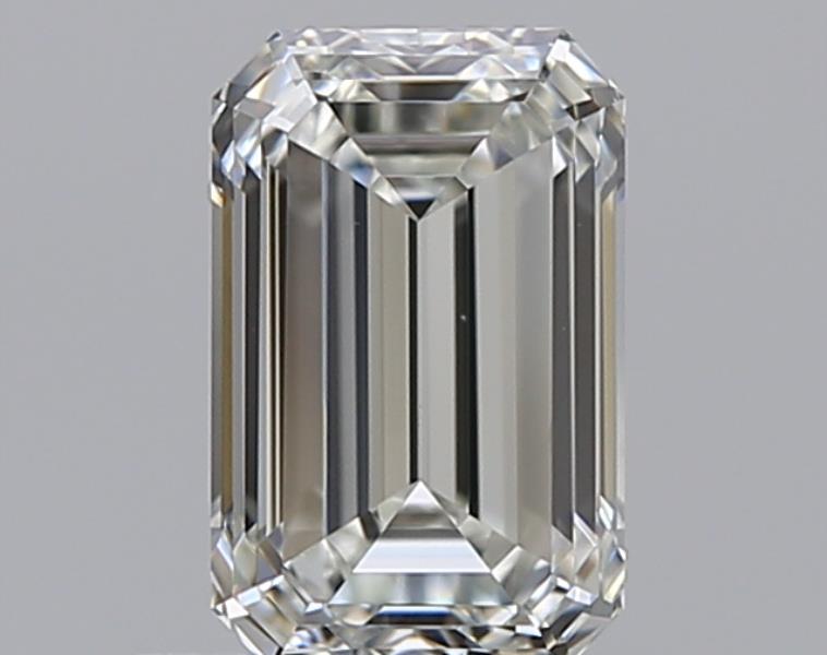 0.72 CaratI-VVS2 - Cut Emerald Diamond