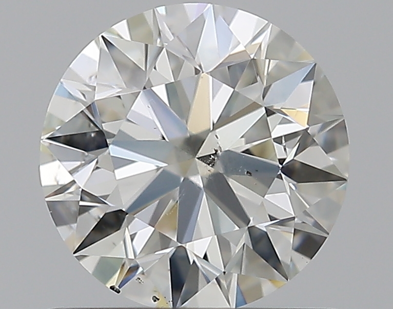 0.86 CaratJ-SI1 EX Cut Round Diamond
