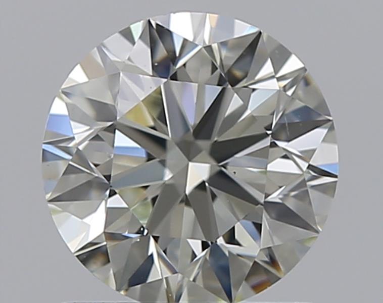 0.9 CaratL-VS1 EX Cut Round Diamond