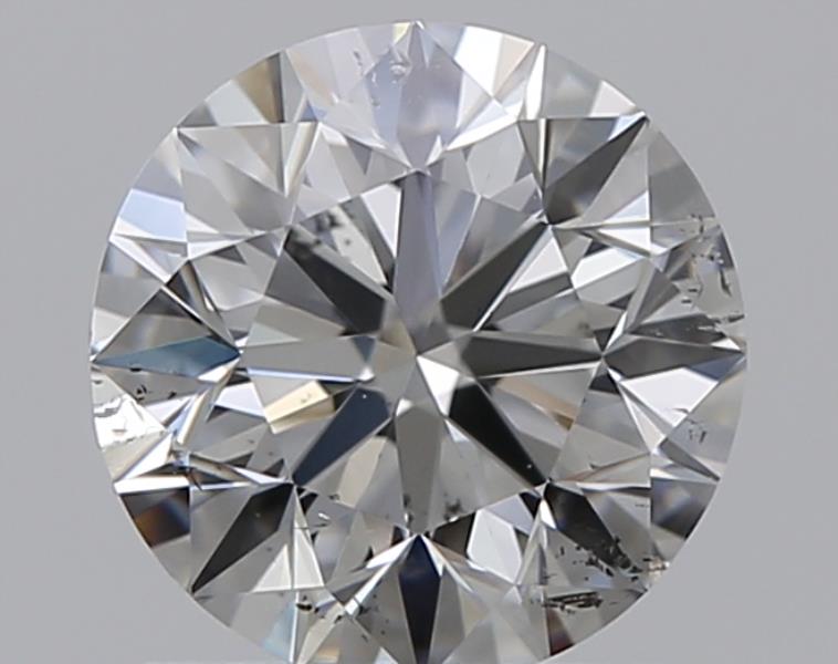 0.9 CaratF-SI2 EX Cut Round Diamond