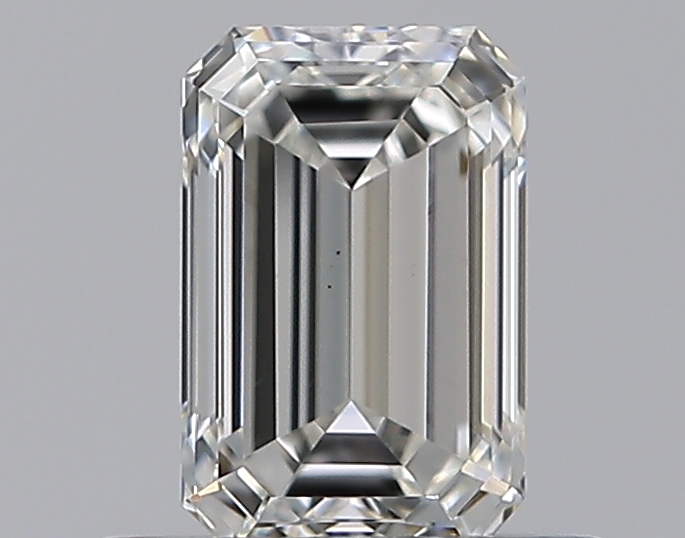 0.46 CaratH-VS1 - Cut Emerald Diamond