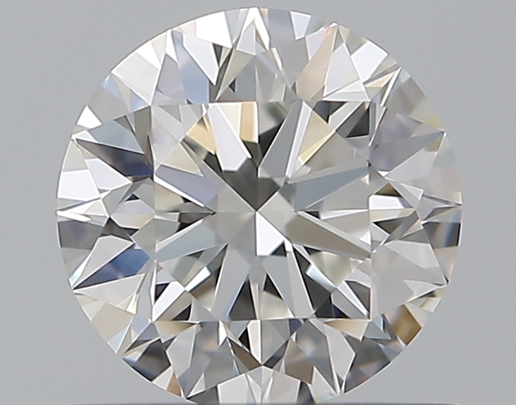 0.75 CaratF-VVS1 EX Cut Round Diamond