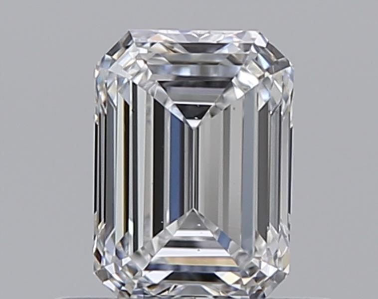 0.5 CaratD-VS2 - Cut Emerald Diamond