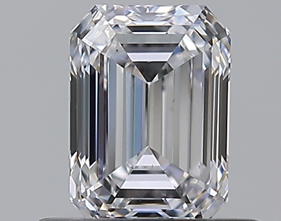 0.65 CaratD-VS2 - Cut Emerald Diamond