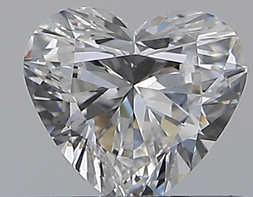 0.5 CaratE-VS2 - Cut Heart Diamond