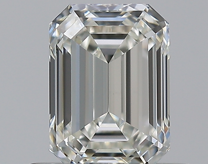 0.65 CaratI-VS1 - Cut Emerald Diamond