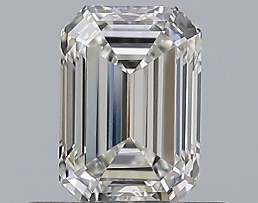 0.59 CaratH-VVS1 - Cut Emerald Diamond