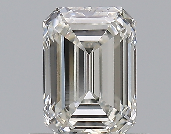 0.71 CaratH-VVS2 - Cut Emerald Diamond