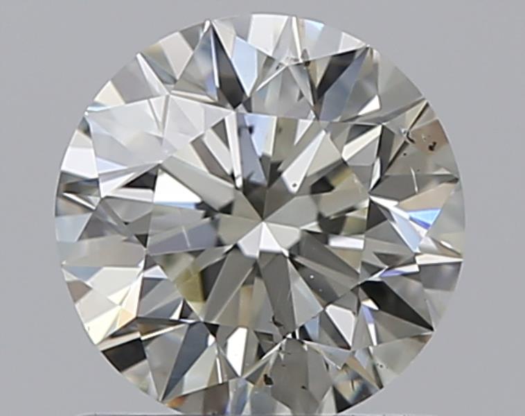 0.8 CaratL-SI1 EX Cut Round Diamond