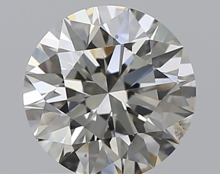 0.83 CaratK-SI2 EX Cut Round Diamond