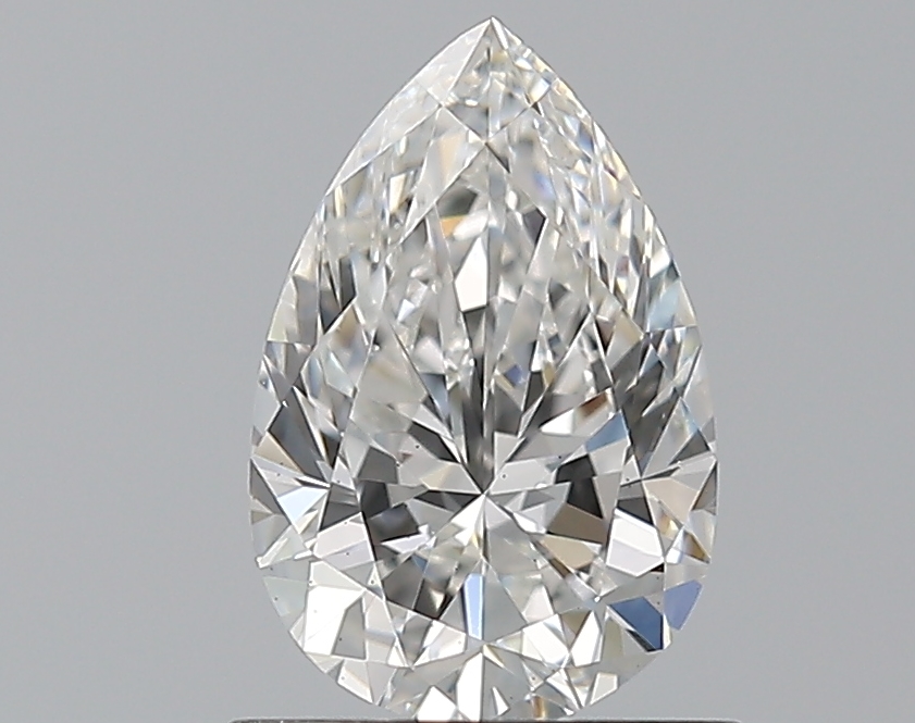 0.91 CaratF-VS2 - Cut Pear Diamond