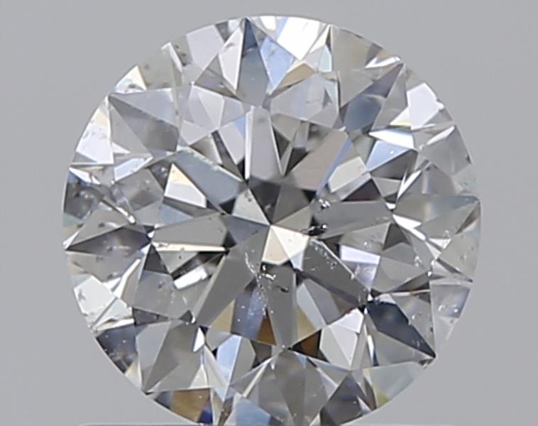 0.75 CaratD-SI2 EX Cut Round Diamond