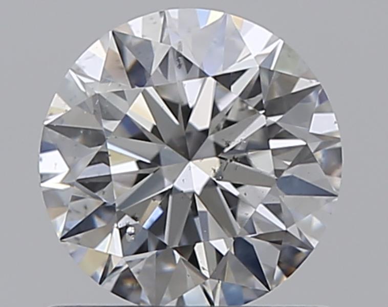 0.71 CaratE-SI2 EX Cut Round Diamond