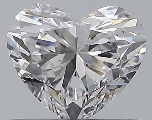 0.5 CaratD-SI1 - Cut Heart Diamond