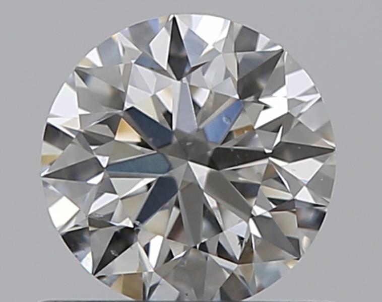 0.55 CaratI-SI1 EX Cut Round Diamond