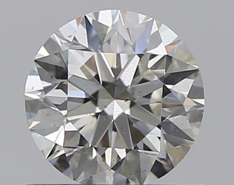 0.55 CaratJ-SI2 EX Cut Round Diamond