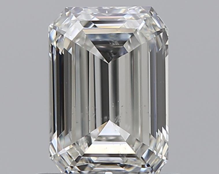 0.72 CaratH-SI2 - Cut Emerald Diamond