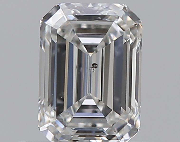 0.52 CaratF-SI2 - Cut Emerald Diamond