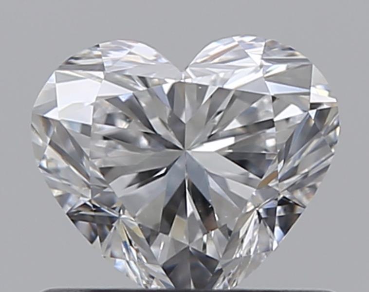 0.59 CaratD-VS2 - Cut Heart Diamond