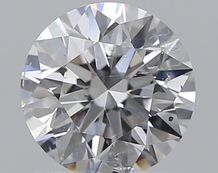 0.86 CaratE-SI2 EX Cut Round Diamond