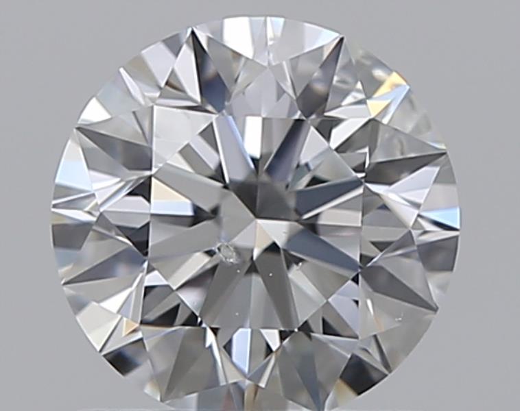 0.8 CaratE-SI2 EX Cut Round Diamond